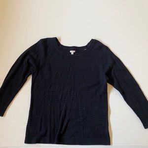 Black Knit Long Sleeve